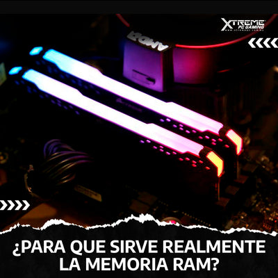 ¿Para que sirve una memoria RAM?