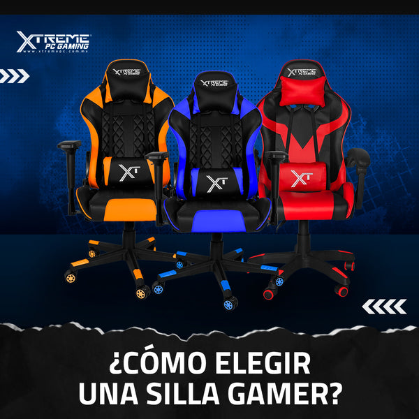 ¿CÓMO ELEGIR UNA SILLA GAMER?