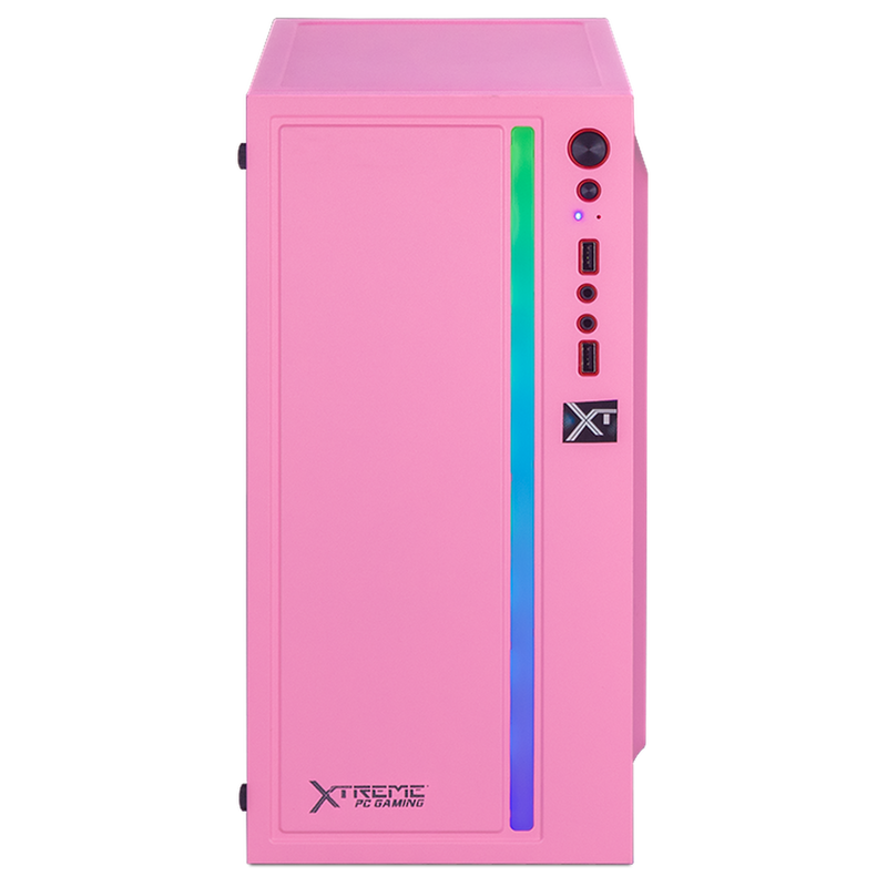 Xtreme PC AMD Radeon R2 Dual Core E1 8GB SSD 240GB WIFI RGB Pink