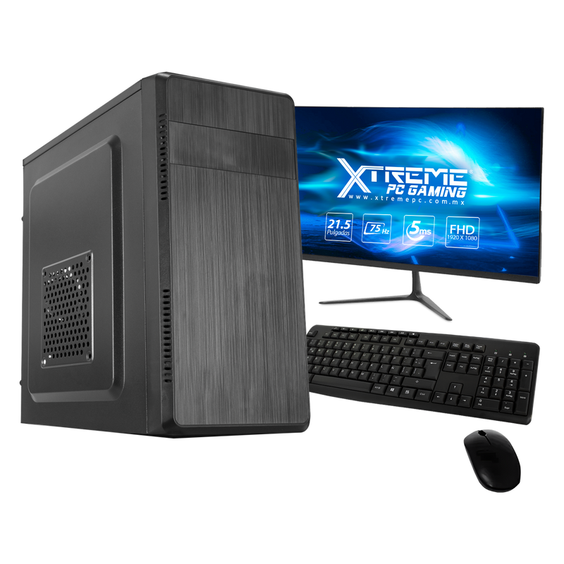 Xtreme PC Computadora Intel Core I5 10400 8GB 1TB Monitor 21.5 WIFI